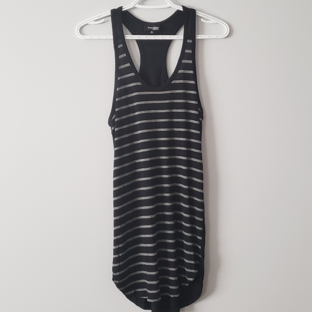 WILFRED FREE Striped Tank Dress